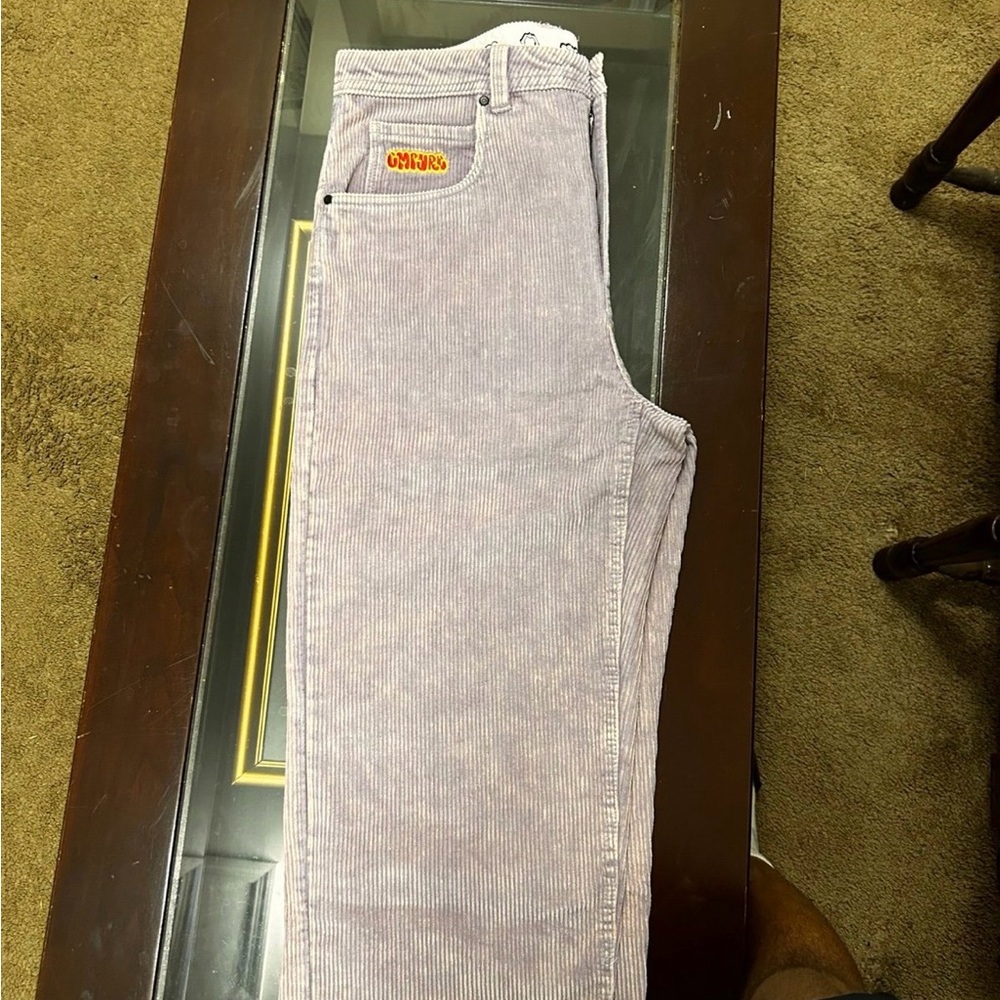 Empyre Men's Corduroy Pants in Light Gray